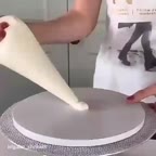 خامه کشی و تزئین دلبر صورتی??