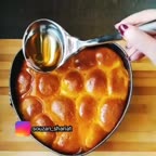 نان کندو عسلی با دستور سوزان شریعت