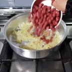 خورش قیمه با گوشت چرخ کرده