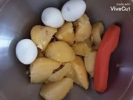 سالاد الویه خودم پز با صدای مخصوص خودم???