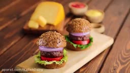 مینی برگر خونگی