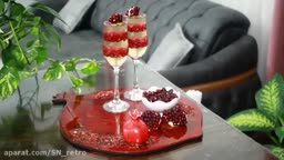 ژله انار معلق