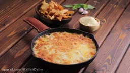 دیپ پنیر با چیپس لازانیا