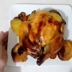 مرغ شکم پر تنوری