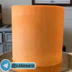 نقاشی روی کیک باترکریم روی باترکریم