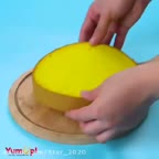 کیک رنگین کمانی