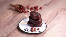 کیک چوبی شکلاتی