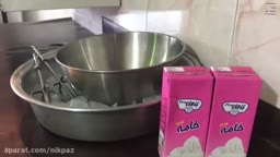 فرم دادن خامه صبحانه برای تزئین کیک (پارت اول)