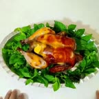 مرغ بریون در فر