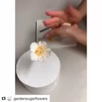 ایده جذاب گل فوندانت