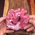 دنده کباب به همراه پلو سه رنگ