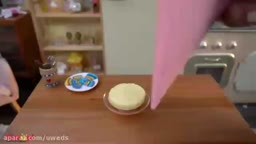 دیزاین مینی کیک مینیاتوری