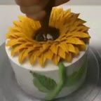 یک ایده زیبا برای کیک