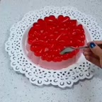 دسر بوراتوس توت فرنگی