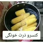 کنسرو ذرت خونگی