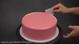 تزئین زیبای کیک