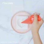 تزئین کیک شکلاتی جذاب