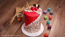 کیک تولد رولتی