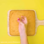 تزئین کیک شکلاتی