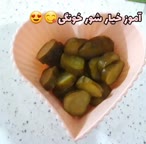 خیار شور خونگی