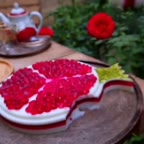 دسر پاناکوتا با ژله انار
