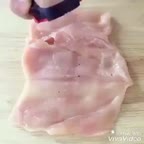 سینه مرغ شکم پر با سبزیجات